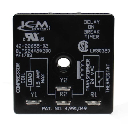 42-22655-02 Time Delay Relay -